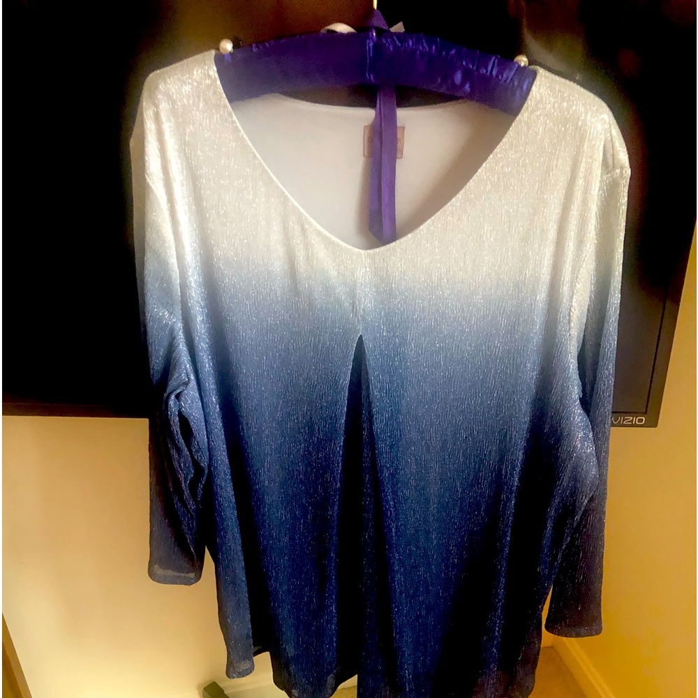 Size 3 Chico’s shimmering top